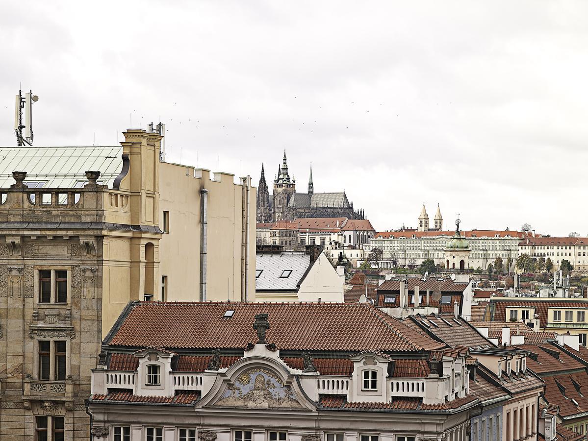 Ambassador Zlata Husa Prague Exterior photo Prague roofs